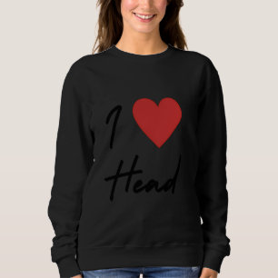 Sudadera Amo El Cáncer De Cabeza Cardíaca Estilo De Vida Na