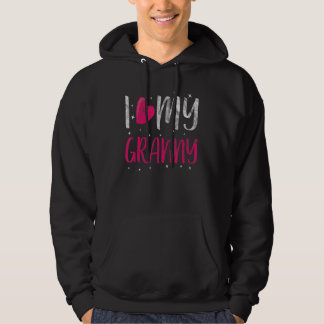 Sudadera Amo el corazón a mi nieta abuela