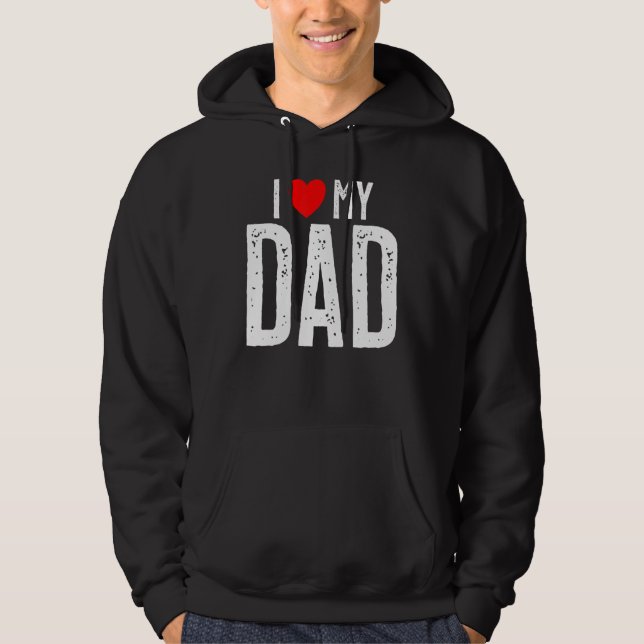 Sudadera Amo el día de mi padre (Anverso)