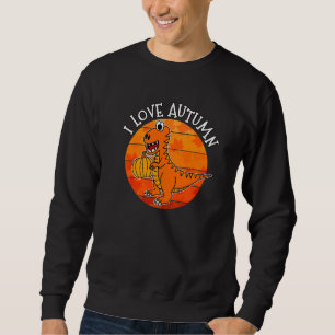 Sudadera Amo el Otoño Dinosaurio Caída Rex Otoño 2022