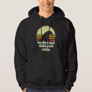 Sudadera Amo el Parque Estatal de la Isla Amelia Florida Ol