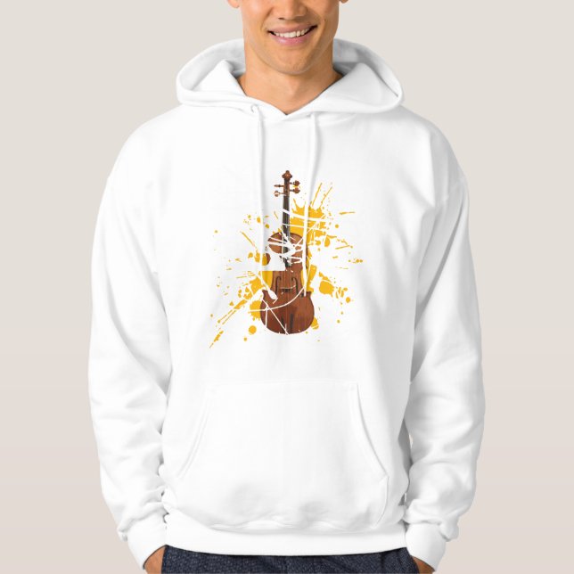 Sudadera Amo el violín (Anverso)