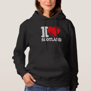 Sudadera Amo Escocia Hermosa Bandera de Escocia Amo Esc