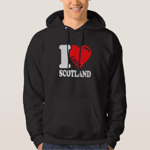 Sudadera Amo Escocia Hermosa Bandera de Escocia Amo Esco