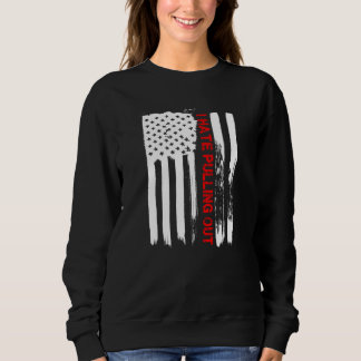 Sudadera Amo Estados Unidos, Odio Sacar Camisas A Los Diver
