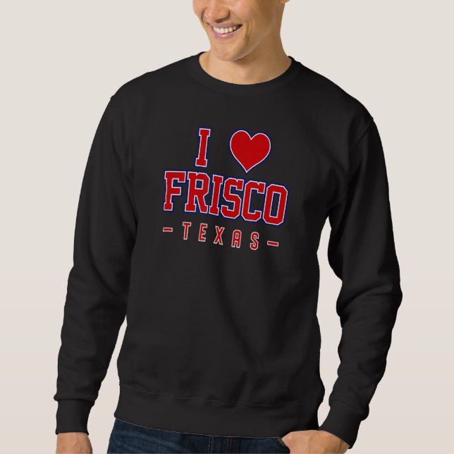 Sudadera Amo Frisco Texas (Anverso)