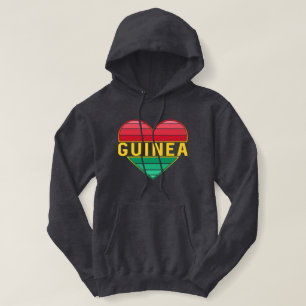 Sudadera Amo Guinea, el corazón guineano