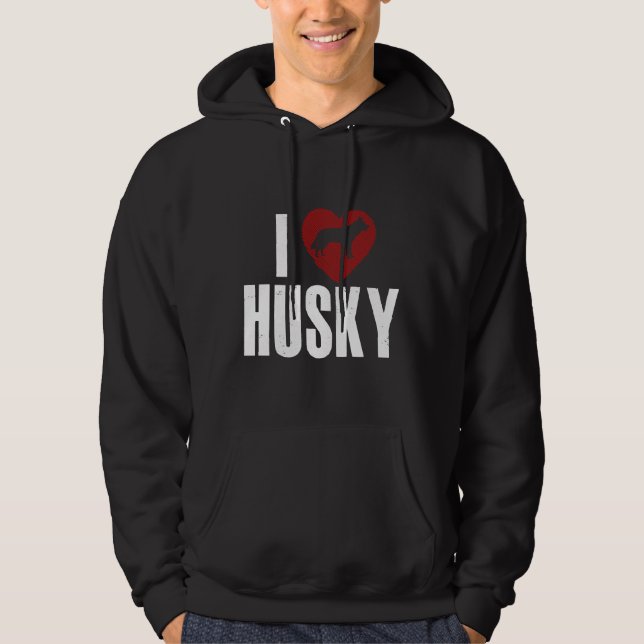 Sudadera Amo Husky (Anverso)