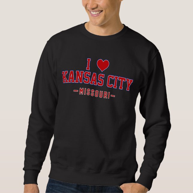 Sudadera Amo Kansas City Missouri (Anverso)