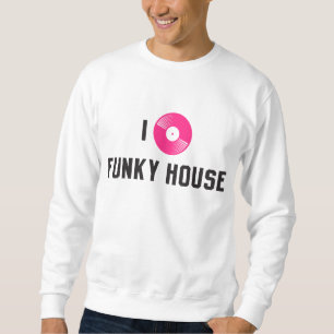 Sudadera Amo la casa enrrollada