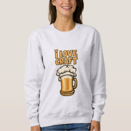 Sudadera Amo La Cerveza Artesanal