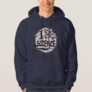 Sudadera Amo la ciencia