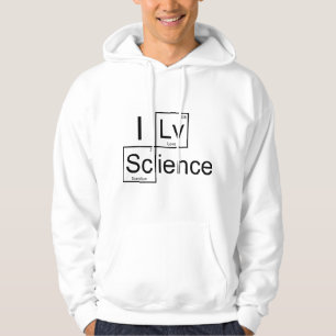 Sudadera Amo la ciencia