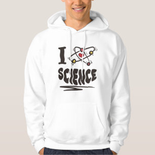 Sudadera Amo la ciencia