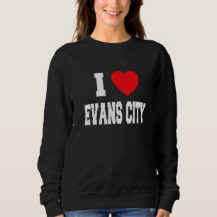 Sudadera Amo la ciudad de Evans