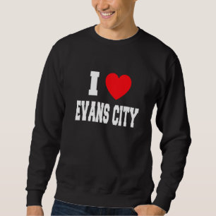 Sudadera Amo la ciudad de Evans