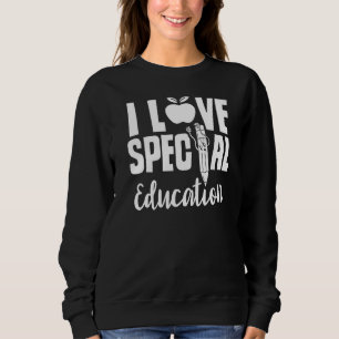 Sudadera Amo La Educación Especial Concienciación Educativa