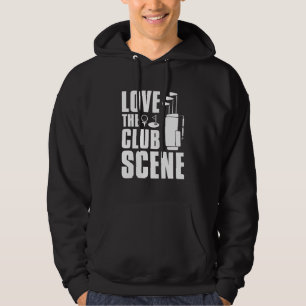 Sudadera Amo La Escena De Club