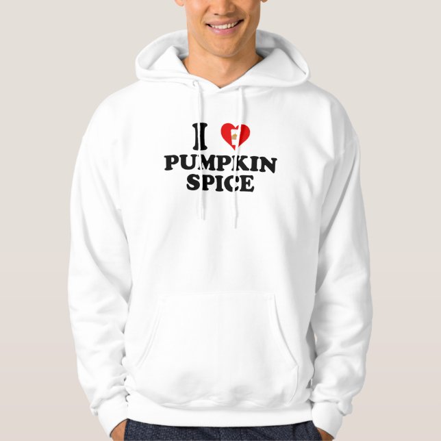 Sudadera Amo la especia de calabaza (Anverso)