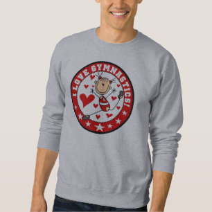 Sudadera Amo la gimnasia