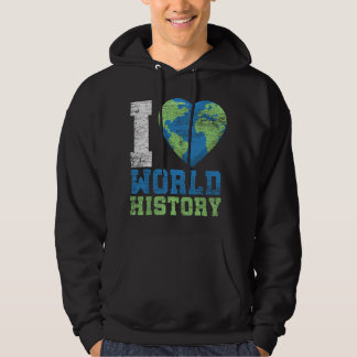 Sudadera Amo la historia mundial