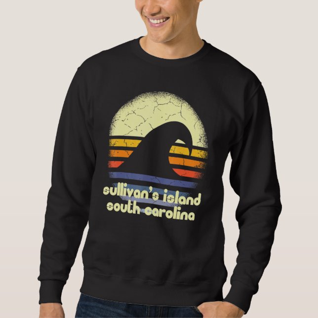 Sudadera Amo la isla de Sullivans (Anverso)