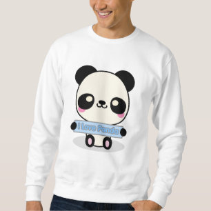 Sudadera Amo la panda