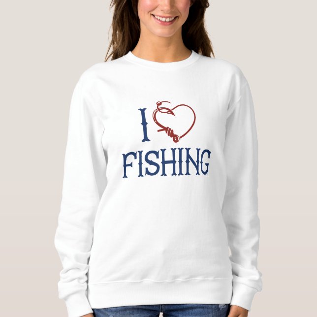 Sudadera Amo La Pesca (Anverso)