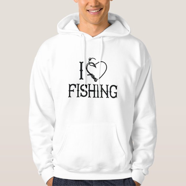 Sudadera Amo La Pesca (Anverso)