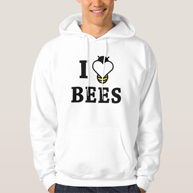 Sudadera Amo las abejas (Anverso)