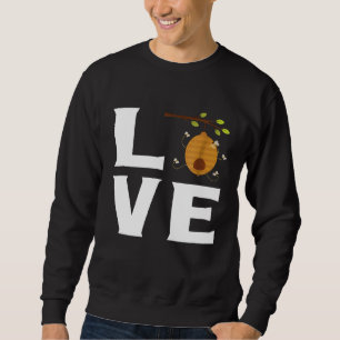 Sudadera Amo Las Abejas Para Los Aves