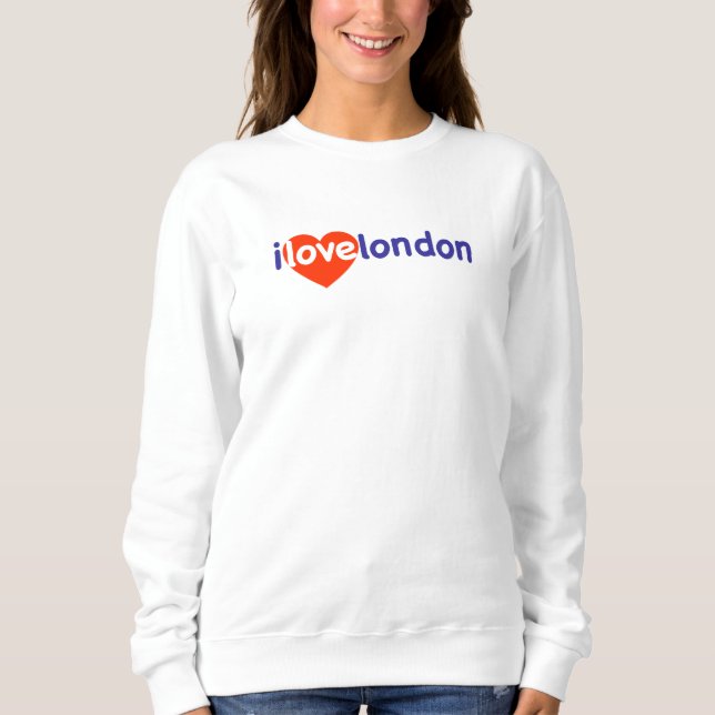Sudadera Amo Londres (Anverso)