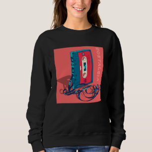 Sudadera Amo los 80 Retro 80 Bebés Nostalgia Casete