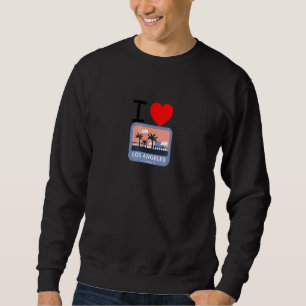 Sudadera Amo Los Ángeles California Cool Me Encanta LA