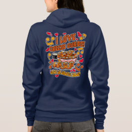 Sudadera ¡Amo los cuajos de queso!