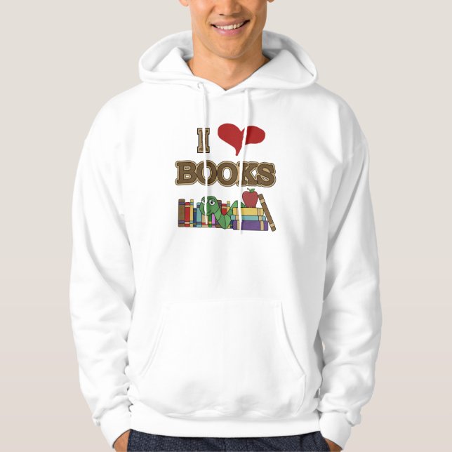 Sudadera Amo los libros (Anverso)