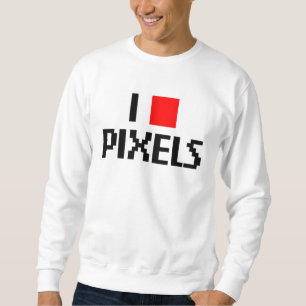 Sudadera Amo los pixeles