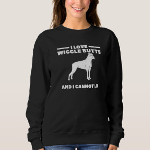 Sudadera Amo los traseros Wiggle y no puedo mentir