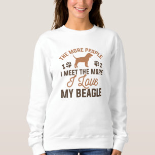 Sudadera Amo Mi Beagle