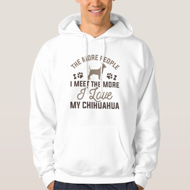 Sudadera Amo mi Chihuahua (Anverso)