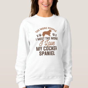 Sudadera Amo Mi Cocker Spaniel