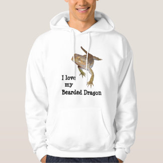 Sudadera Amo mi dragón barbudo