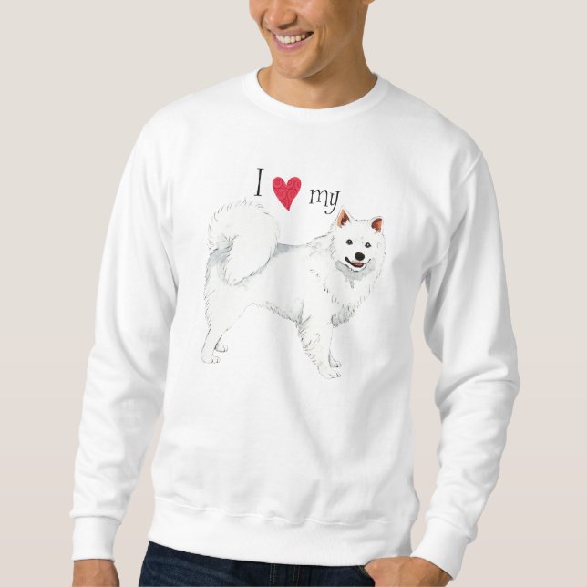 Sudadera Amo mi Eskie (Anverso)