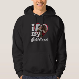 Sudadera Amo mi foto personalizada de novia