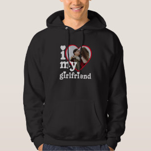 Sudadera Amo mi foto personalizada de novia