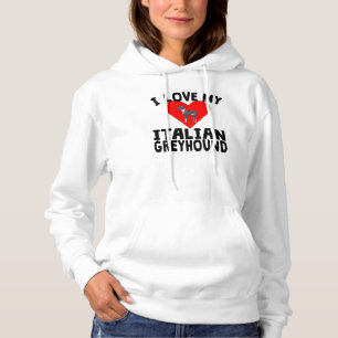 Sudadera Amo mi galgo italiano