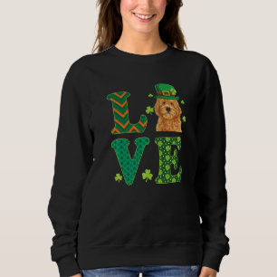 Sudadera Amo Mi Goldendoodle St Patricks Day Funny Dog L