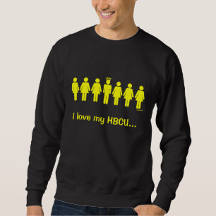 Sudadera Amo mi HBCU (el amarillo)