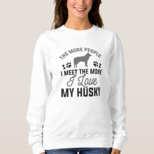 Sudadera Amo Mi Husky