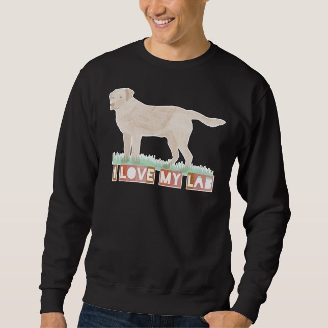 Sudadera Amo Mi Laboratorio 33 (Anverso)